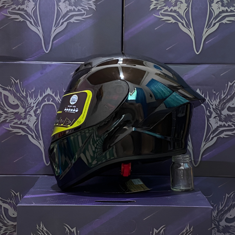 Nón bảo hiểm full face 2 kính Royal M266 cao cấp, hàng chính hãng + tặng túi đựng nón