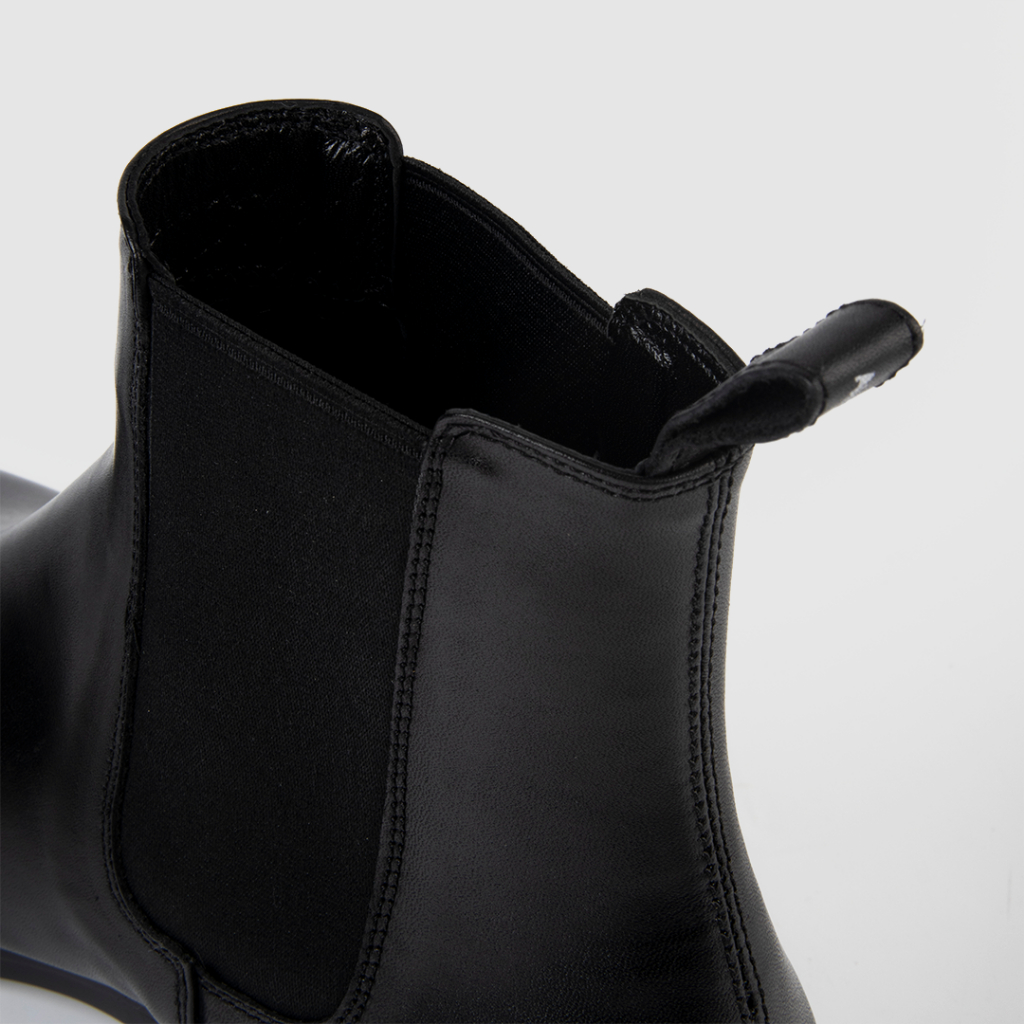 Giày Chelsea boots nam, giày da cao cấp da bò nhập khẩu handmade August shoes AG1D chính hãng bảo hành 24 tháng