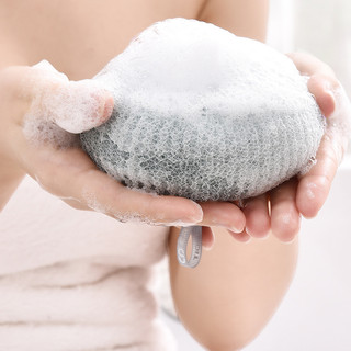 Bông tắm tạo bọt LD thiết kế lưới 3D massage toàn thân có móc treo nhà tắm