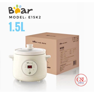 Nồi hầm chậm BEAR 1.5L E15K2