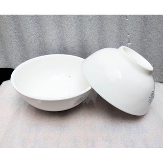 Tô sứ ăn phở 18 x 7cm trắng, logo Pepsi (tô phở, hủ tiếu)