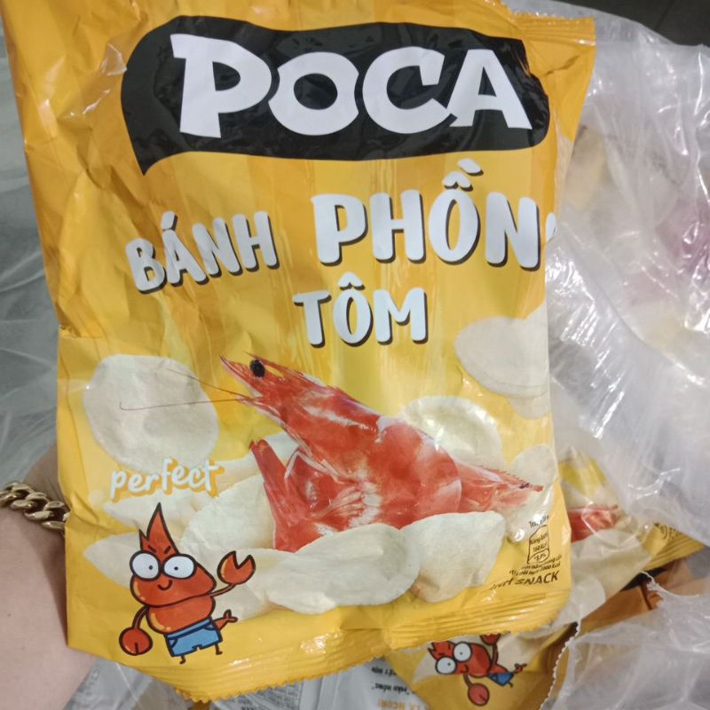 500gr bim bim phồng tôm poca max ngon giòn giòn