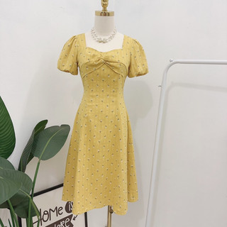 Váy hoa nhí vintage , hàng tk 2 lớp