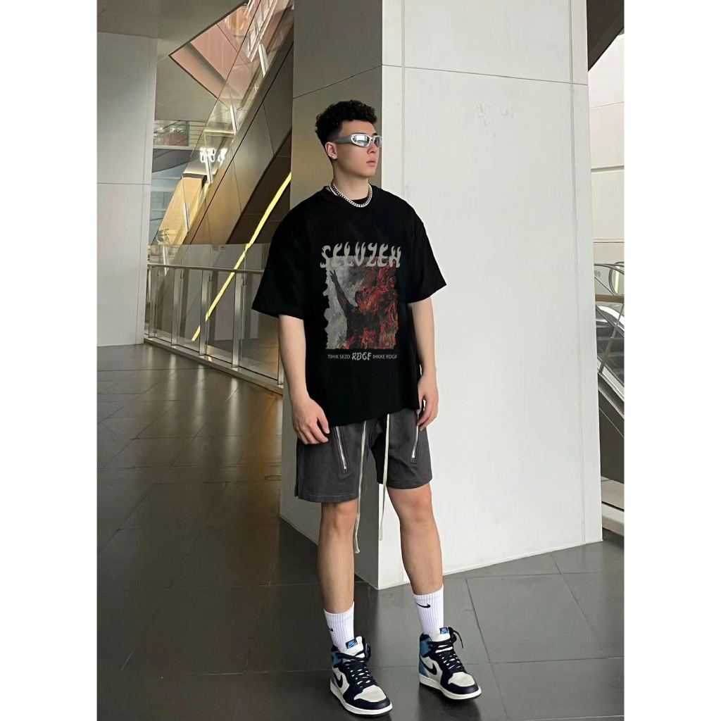Áo thun PEARDODO chất liệu 100% cotton phong cách hiphop thời trang mùa hè
