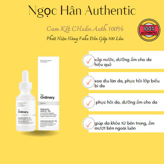 Serum Cấp Ẩm Chuyên Sâu, Phục Hồi Da Hư Tổn Hyaluronic 2% + B5 The Ordinary