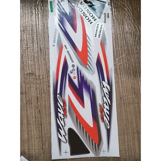 Bộ tem Wave thái 2002 màu bạc new