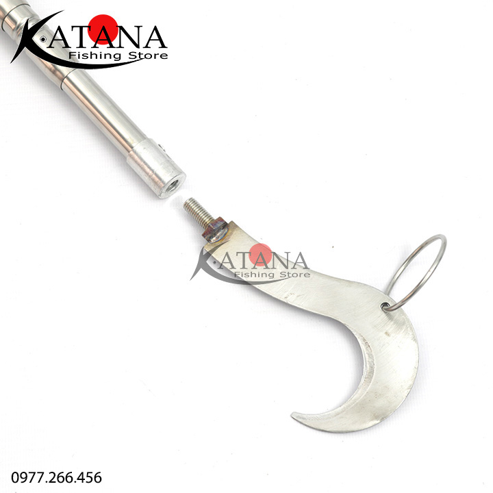 - Sào rút Inox  1m7 - 7m tặng kèm móc treo + Tùy chọn mua thêm liềm cắt , vợt hái trái
