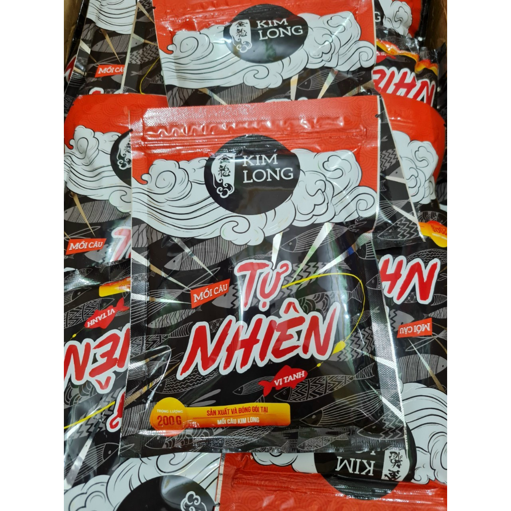 [Giá rẻ] Mồi Câu Tự nhiên kim long vị tanh 200g