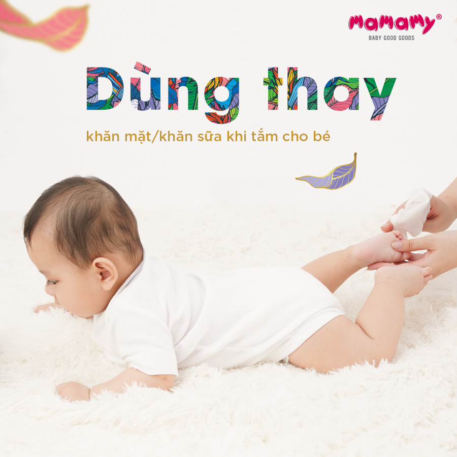 Khăn khô đa năng Mamamy / Mamamy Tropical ( 160-180 tờ )