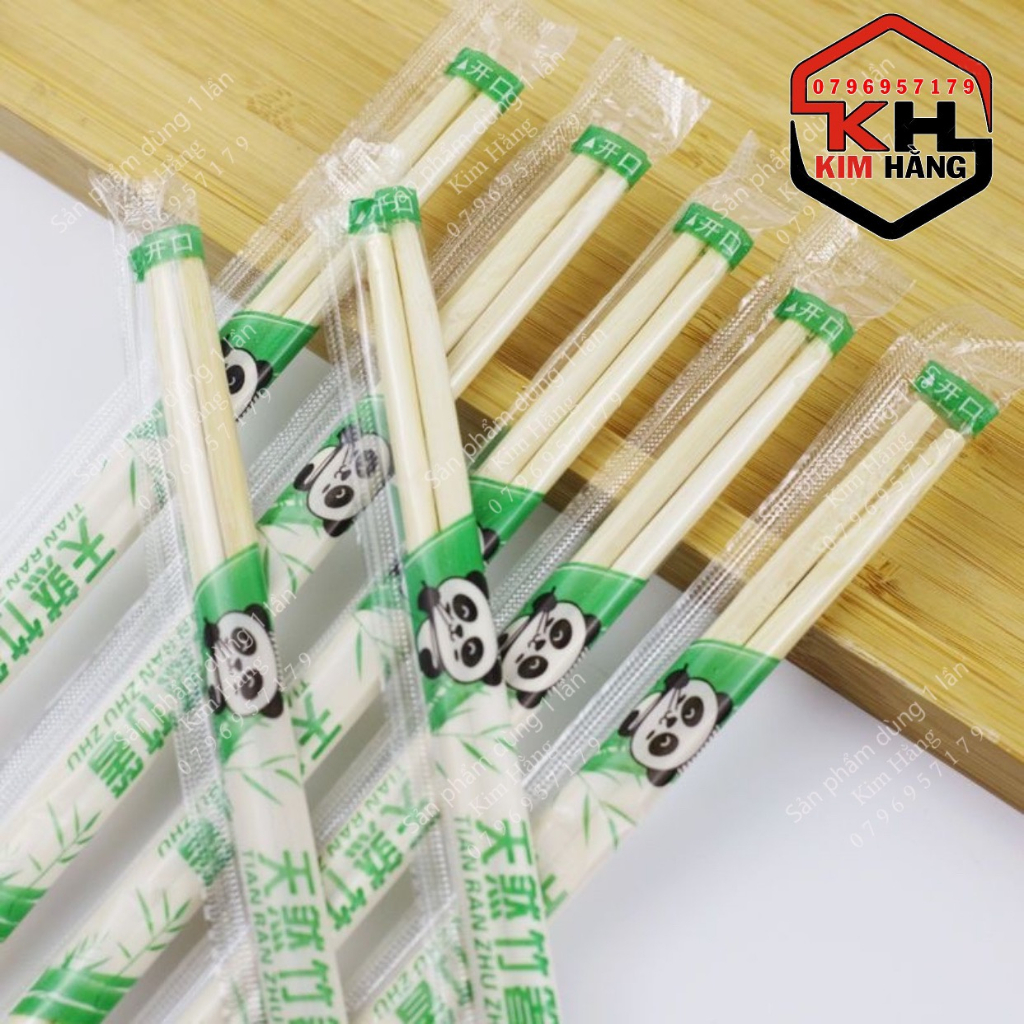 Set 100 đôi đũa tròn kèm tăm , đũa dùng 1 lần tiện dụng, hợp vệ sinh,...