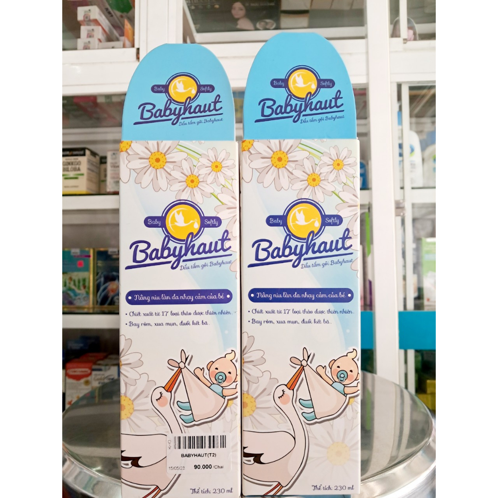 SỮA TẮM GỘI thảo dược Babyhaut