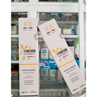 Sữa rửa mặt giảm nhờn dành cho da dầu mụn K3 Aosacleanser