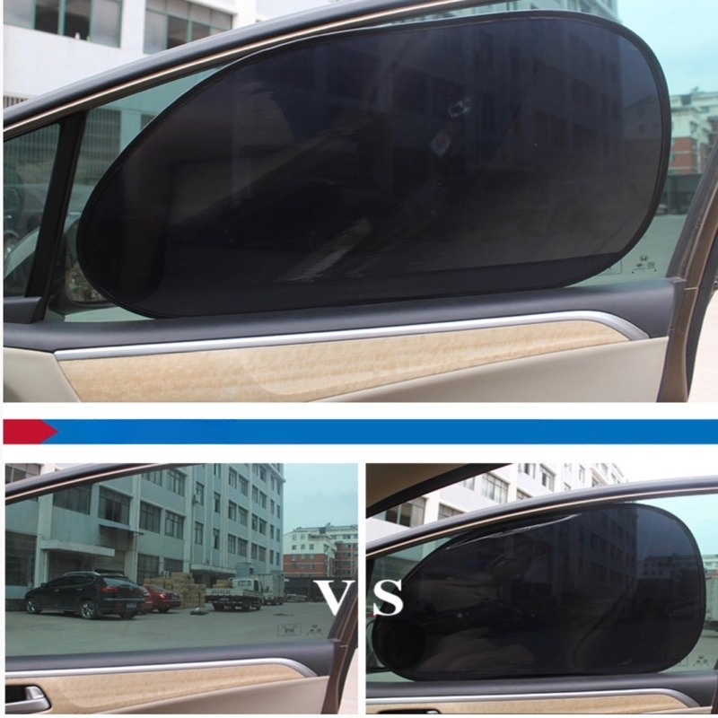 Tấm che nắng ô tô - Tấm che nắng cao su non cửa bên ô tô, xe hơi - Tự hút không cần đế hích, tháo lắp dễ dàng, đa năng