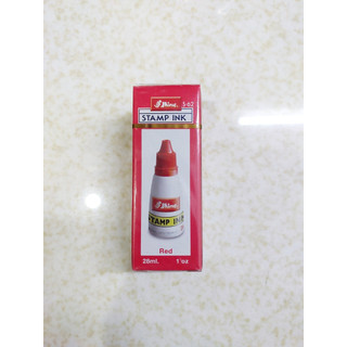 Mực dấu Shiny Stamp Ink đỏ