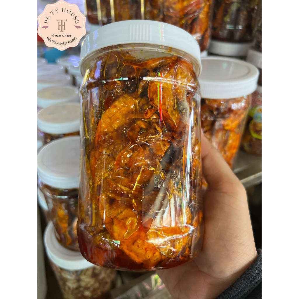 Mực Rim Ngào Tỏi Ớt Siêu Ngon Nhà Làm- Đặc Sản Quy Nhơn Bình Định_500g