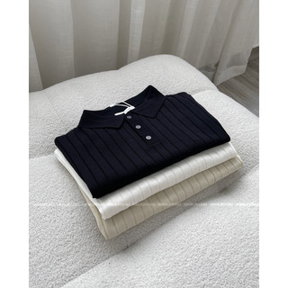 ÁO POLO LEN TĂM Basic By ONDÉ