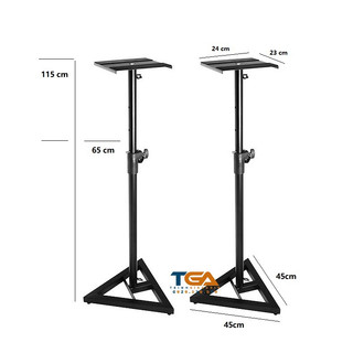 2 chân loa đứng Bookshelf điều chỉnh độ cao từ 65cm đến 115cm nhập khẩu