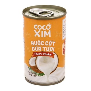 Nước cốt dừa coco xim 160g, 400g