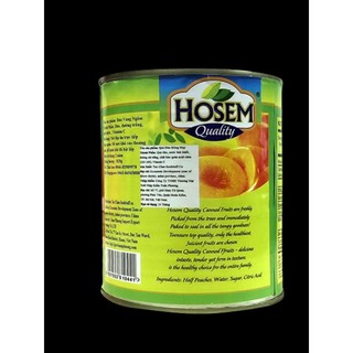 Đào ngâm Hosem 825g