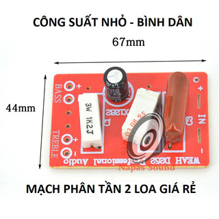 MẠCH PHÂN TẦN GIÁ RẺ - LOẠI 2 ĐƯỜNG TIẾNG VÀ 3 ĐƯỜNG TIẾNG - PHÂN TẦN THÙNG LOA NHỎ - PHÂN TẦN LOA KÉO