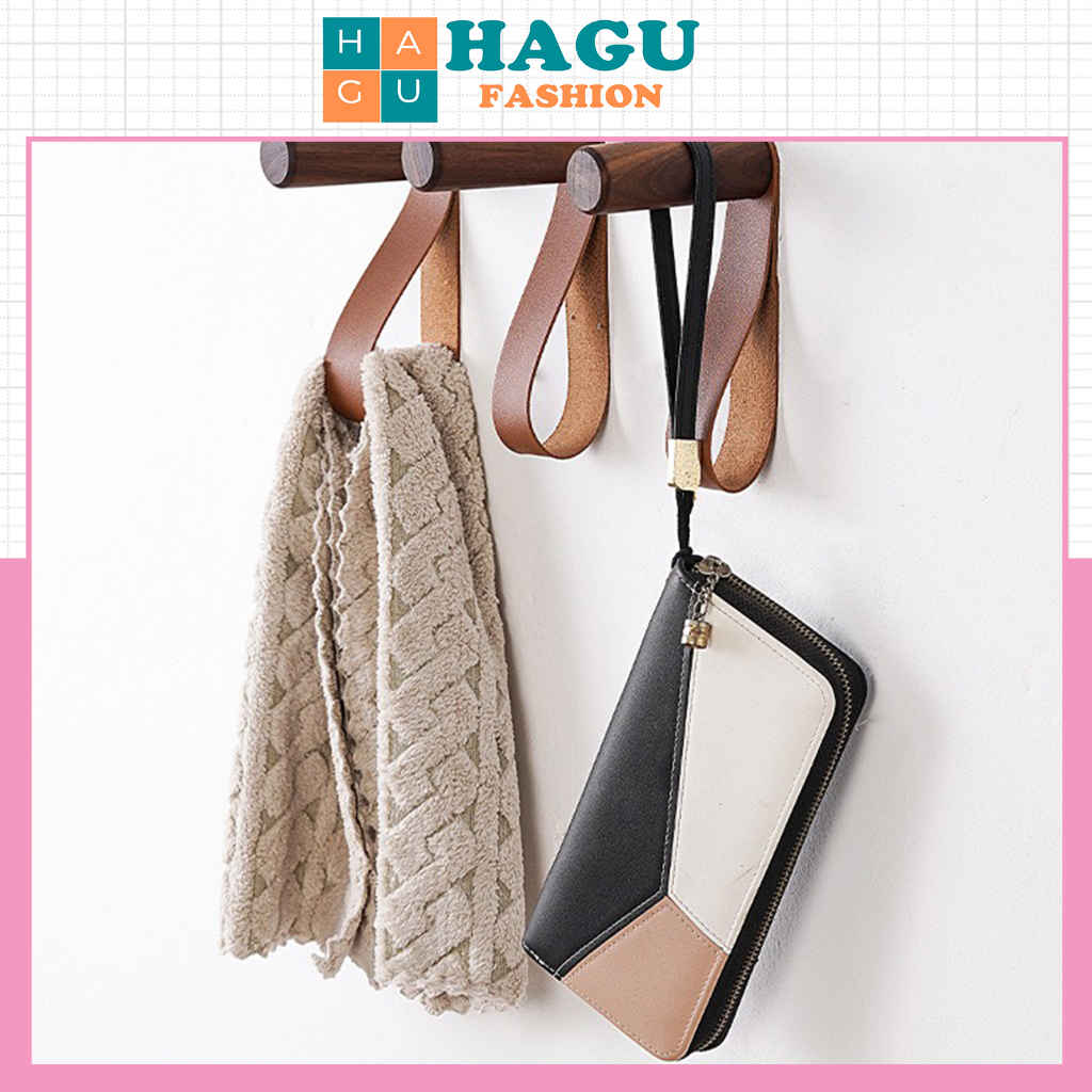 Ví nữ đựng tiền nhiều ngăn dáng dài 291 chất da cao cấp phong cách thanh lịch