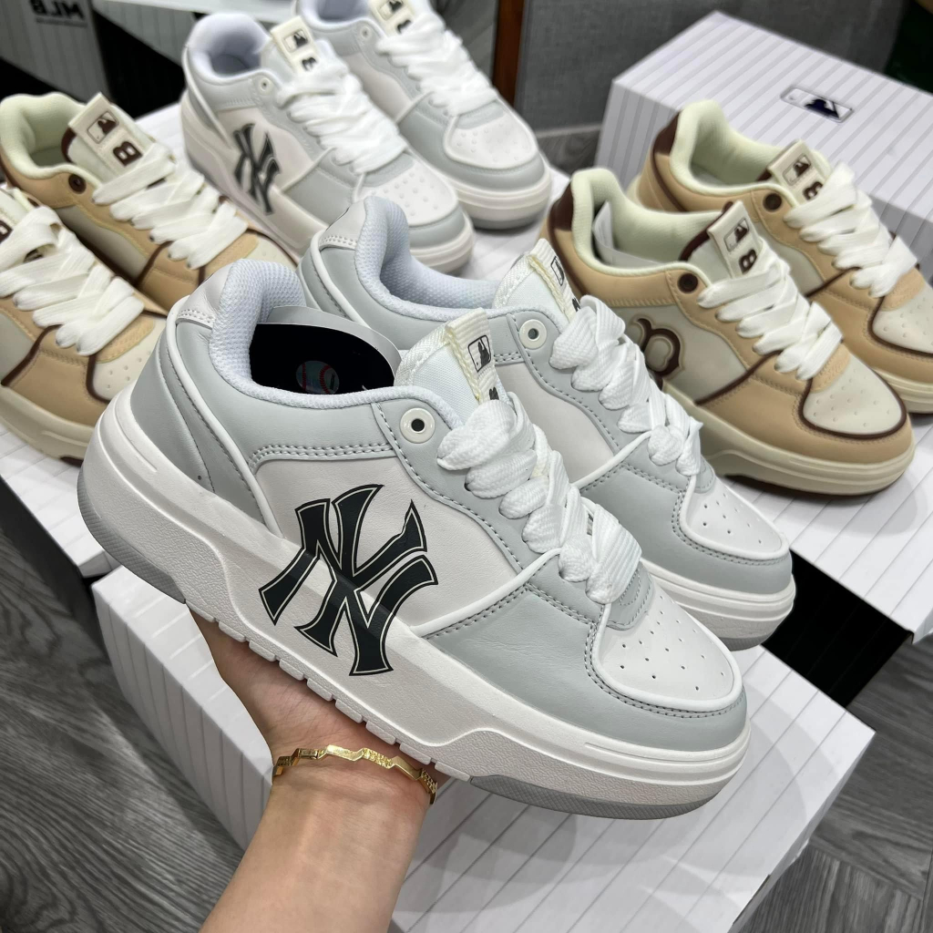 Giày MLB Nam Nữ, Giày sneaker MLB Chunky Liner phiên bản 2022 Siêu Hot hàng xịn sò Đủ Size Nam Nữ Full Box
