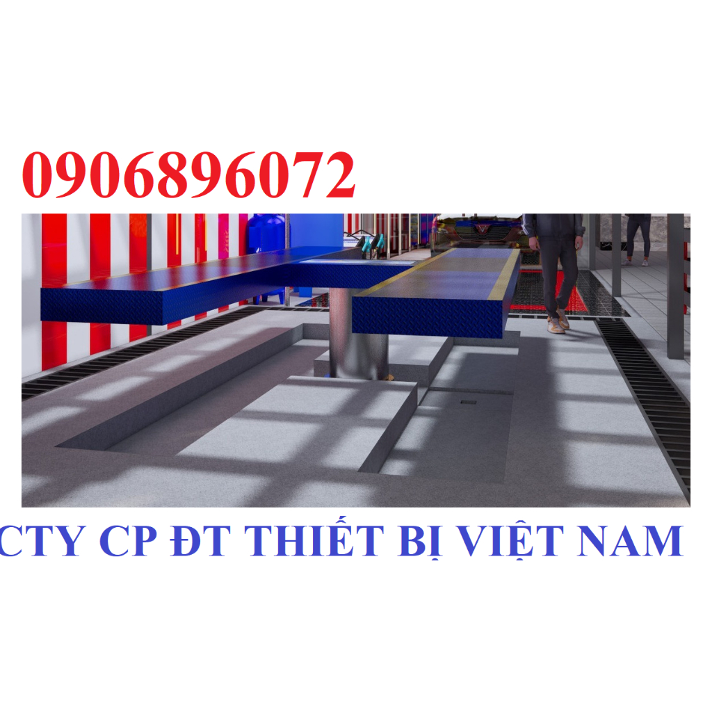 Cầu nâng ô tô 1 trụ Ấn Độ mới 100%