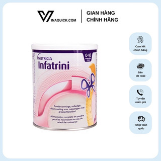 Sữa infatrini đức - sữa béo cao năng lượng cho bé từ 0-18 tháng - vinaquick
