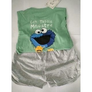 (7-20kg) Bộ cotton sát nách cho bé