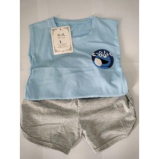 (7-20kg) Bộ cotton sát nách cho bé