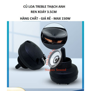 CỦ TRÉP LOA KÉO THẠCH ANH REN XOÁY - TREBLE THẠCH ANH REN XOÁY