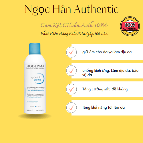 Xịt khoáng Bioderma 300ml