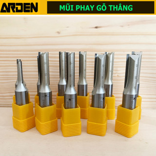 Mũi phay gỗ thẳng ARDEN 6-12mm Cốt 12.7mm