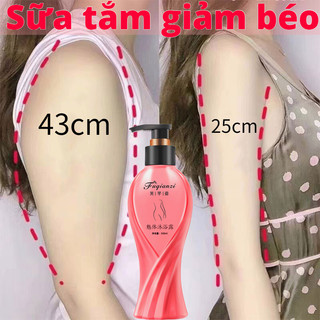 Sữa tắm trắng da giảm cân giảm mỡ bụng, giảm cánh tay, mỡ đùi, giảm cân an toàn 330ml