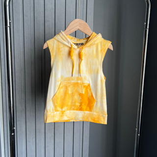 AOVM2305 - Áo Thun Cotton Có Mũ Trùm, Áo Sát Nách Có Mũ Phong Cách Hàn Quốc Cho Bé Trai