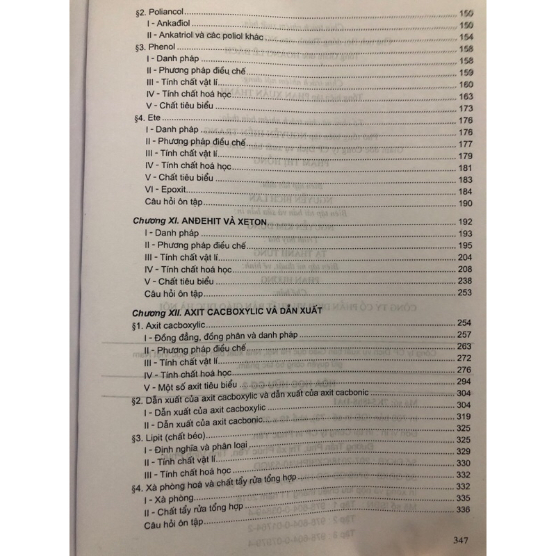 Sách - Hoá học Hữu cơ 2