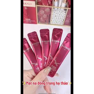 Hộp 20 Gói - Chống Lão Hóa , Mặt Nạ Collagen Đông Trùng