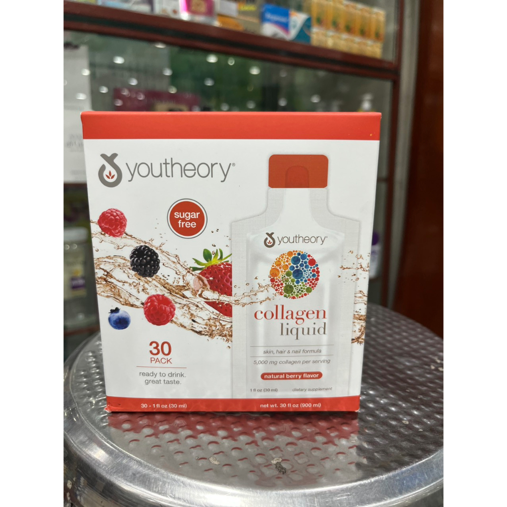 Collagen nước Youtheory Collagen Liquid 30ml x30 gói