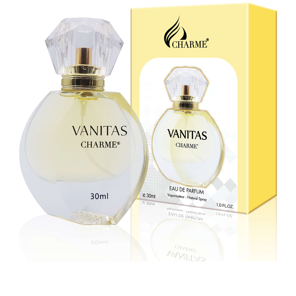 Nước hoa nữ lưu hương lâu Charme Vanitas phong cách, trẻ trung, năng động chai 30ml