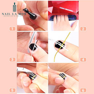 set dây kim tuyến gắn móng