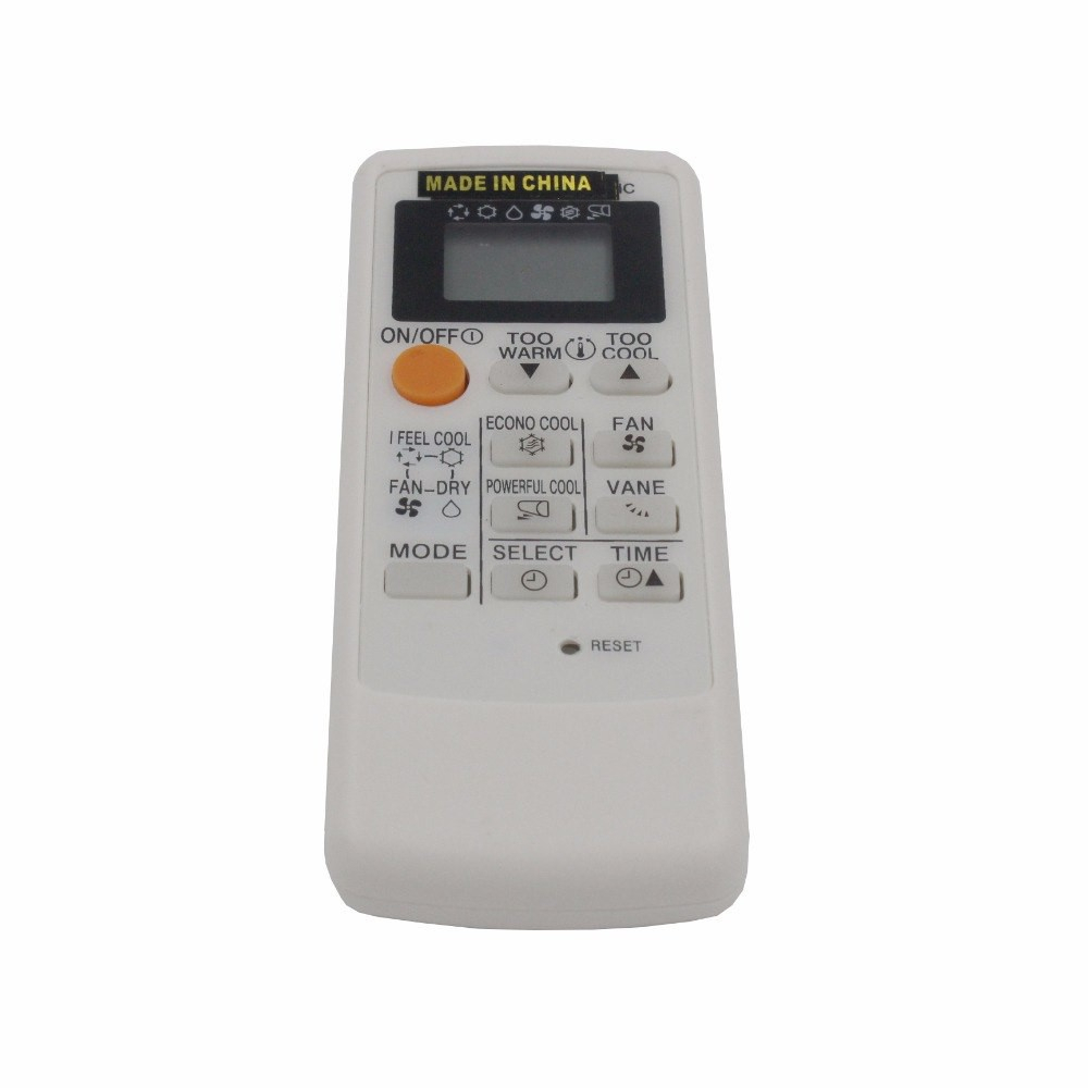 REMOTE MÁY LẠNH MITSUBISHI ELECTRIC INVERTER MP04A MẶT ĐEN TẶNG KÈM PIN CHO MÙA HÈ MÁT LẠNH