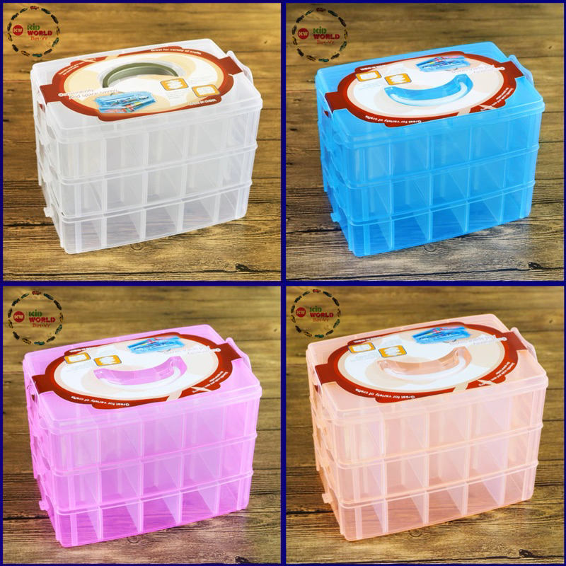 Hộp nhựa đựng và bảo vệ 30 chiếc Xe mô hình Hot Wheels, Tomica, v..v.. Tỷ lệ 1:64.