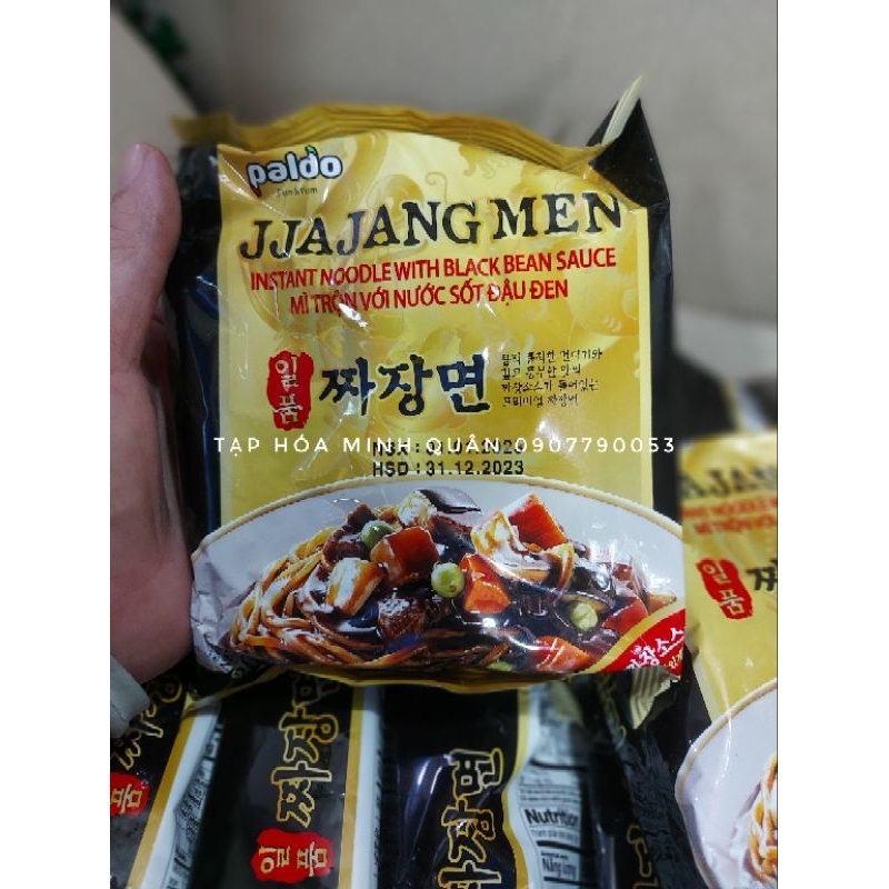 MÌ JJAJANG MEN - MÌ TRỘN VỚI NƯỚC SỐT ĐẬU ĐEN