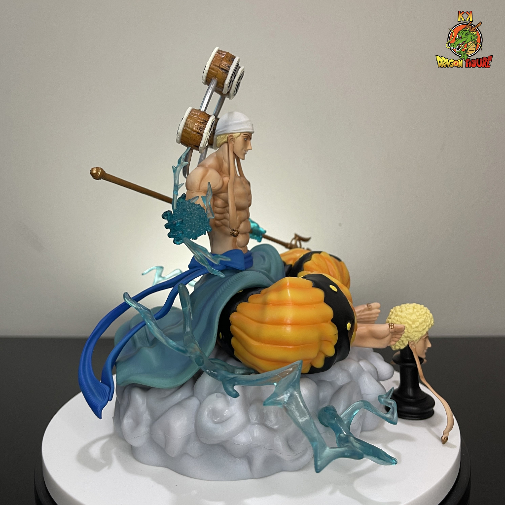 Mô hình Thần Sấm Enel trên đám mây 2 đầu thay thế - One Piece