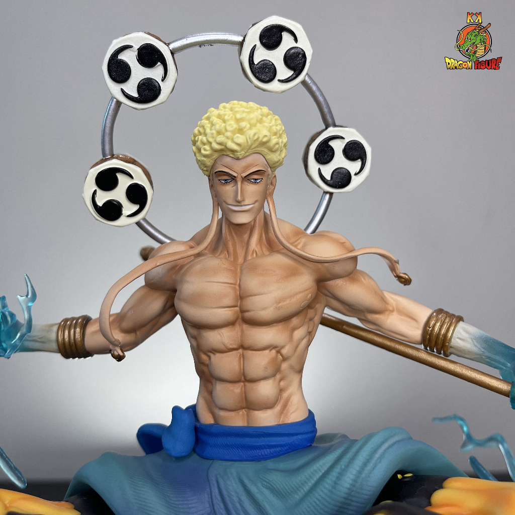 Mô hình Thần Sấm Enel trên đám mây 2 đầu thay thế - One Piece