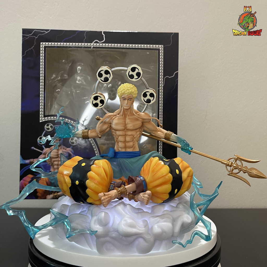 Mô hình Thần Sấm Enel trên đám mây 2 đầu thay thế - One Piece