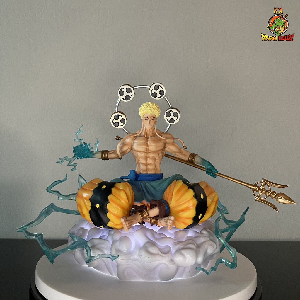 Mô hình Thần Sấm Enel trên đám mây 2 đầu thay thế - One Piece