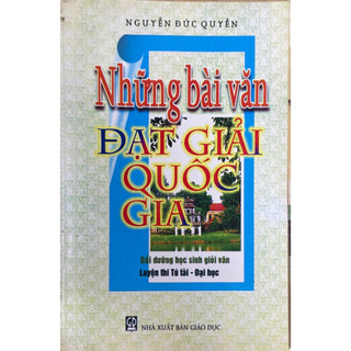 Sách-những bài văn đạt giải quốc gia