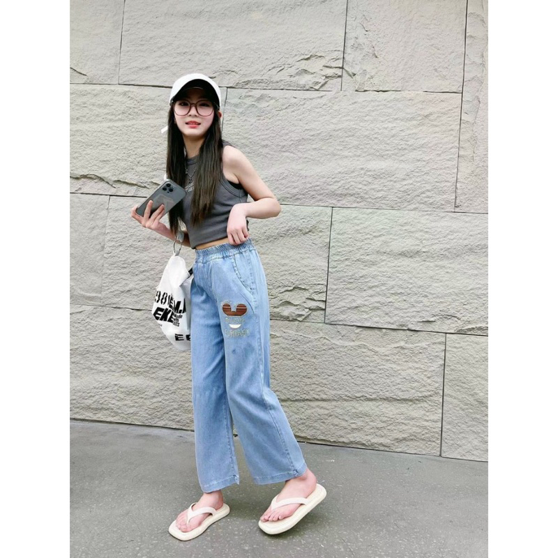 Quần jean Xuông Đại cồ cho bé gái 25-45kg