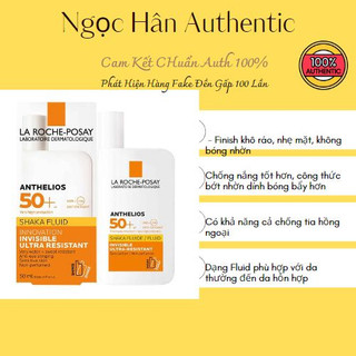 Kem Chống Nắng La Roche Posay Anthelios Shaka Fluid SPF 50+
